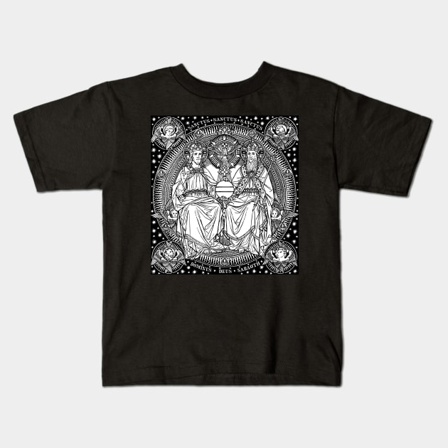 Holy Trinity 03 Kids T-Shirt by DeoGratias